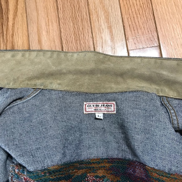 Vintage Guess “Horses in the Back” Denim Jacket - Picture 6 of 8